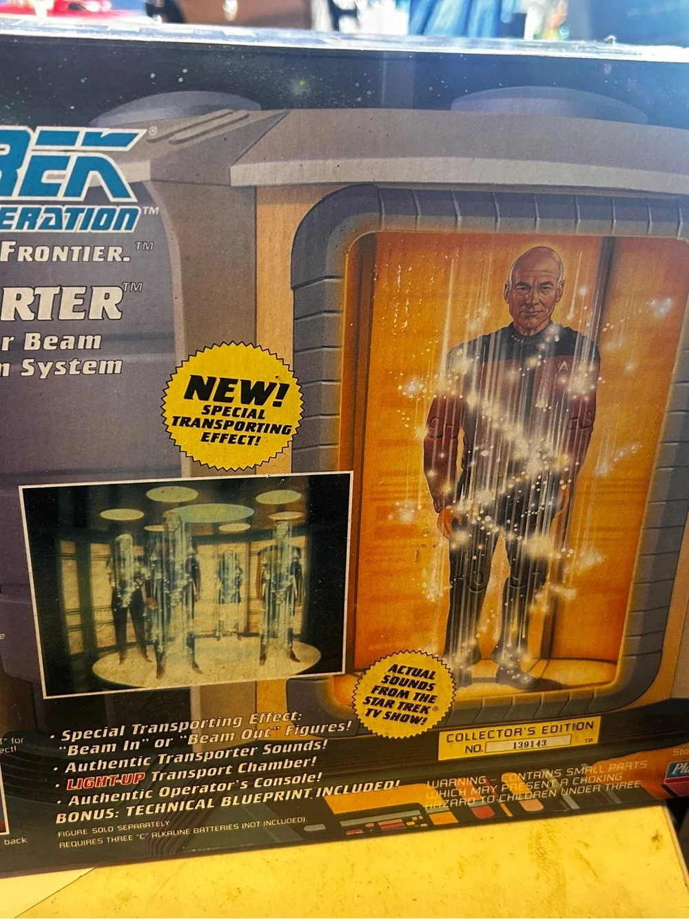 🚀 Vintage Star Trek The Next Generation Transporter Playset Playmates